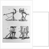 View Of Various Roman Catapults by Anonymous