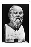 Portrait Bust Of Socrates by Anonymous