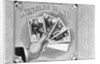 Woodcut Of Winning Hand Holding Cards by Anonymous