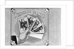 Woodcut Of Winning Hand Holding Cards by Anonymous