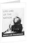Poster Of Railroad Train by Anonymous