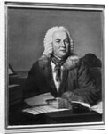 Portrait Of Johann Sebastian Bach by Anonymous