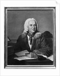 Portrait Of Johann Sebastian Bach by Anonymous