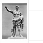 Augustus of Prima Porta Ancient Roman Statue by Anonymous