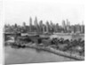 Manhattan Skyline and Welfare Island by Anonymous