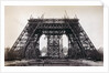 Eiffel Tower During Construction by Anonymous