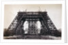 Eiffel Tower During Construction by Anonymous