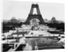 Eiffel Tower Being Constructed Halfway by Anonymous