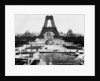 Eiffel Tower Being Constructed Halfway by Anonymous