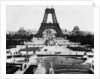 Eiffel Tower Being Constructed Halfway by Anonymous