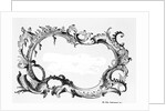Engraving Of Baroque Frame by Anonymous