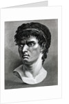 Engraving Of Head Of Brutus by Anonymous