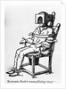 Benjamin Rush's Tranquillizing Chair Illustration by Anonymous