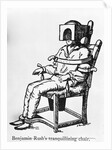 Benjamin Rush's Tranquillizing Chair Illustration by Anonymous
