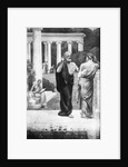 Plato Conversing with a Student at the Academy by Pierre Puvis de Chavannes