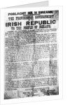 Proclamation of the Irish Republic by Anonymous