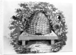 Woodcut Of A Beehive by Anonymous