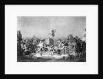 Tearing Down Statue Of George Iii by Anonymous