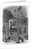 Woodcut Of Early Elevator Model by Anonymous