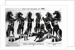 Horses Performing In Circus by Anonymous