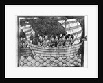 Ship Sailing With Knights, Cleric At Rud by Anonymous