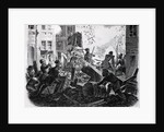 Engraving of the Revolution in Germany in 1848 by Anonymous