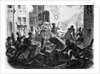 Engraving of the Revolution in Germany in 1848 by Anonymous