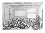 Frederick Frobel Teaching A Class by Anonymous
