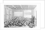 Frederick Frobel Teaching A Class by Anonymous