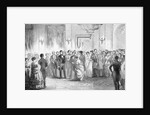 President Pierce At A White House Recept by Anonymous