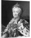 Catherine II Engraving by Richard Woodman
