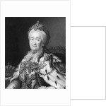 Catherine II Engraving by Richard Woodman