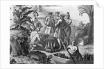 Indians Negotiating With Merchants by Anonymous