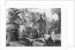 Indians Negotiating With Merchants by Anonymous