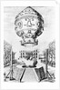 Engraving of the First Flight of Humans in a Hot Air Balloon by Anonymous