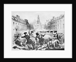 Boston Massacre, March 5th, 1770 Lithograph by Anonymous
