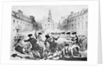 Boston Massacre, March 5th, 1770 Lithograph by Anonymous