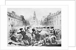 Boston Massacre, March 5th, 1770 Lithograph by Anonymous