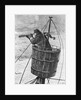 Illustration of a Sailor In Crows Nest by Anonymous