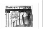 Segregation Sign At New Orleans Prison by Anonymous