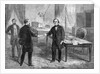 Woodcut Of Andrew Johnsons Impeachment by Anonymous