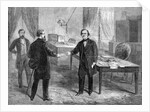 Woodcut Of Andrew Johnsons Impeachment by Anonymous