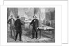Woodcut Of Andrew Johnsons Impeachment by Anonymous