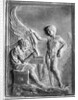 Roman Relief Of Daedalus And Icarus by Anonymous