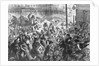 People Rushing To Escape The Great Fire by Anonymous
