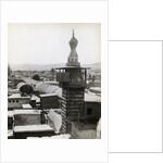 Minaret and Rooftops in Syrian Town by Anonymous