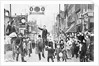 Election Parade Lithograph Supporting Grover Cleveland by Anonymous