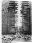 Worker on Panama Canal Lock by Anonymous