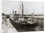 S.S. Cristobal Entering Lock on Trial Trip Through Panama Canal by Anonymous
