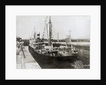 S.S. Cristobal Entering Lock on Trial Trip Through Panama Canal by Anonymous